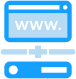 Single domain hosting product icon